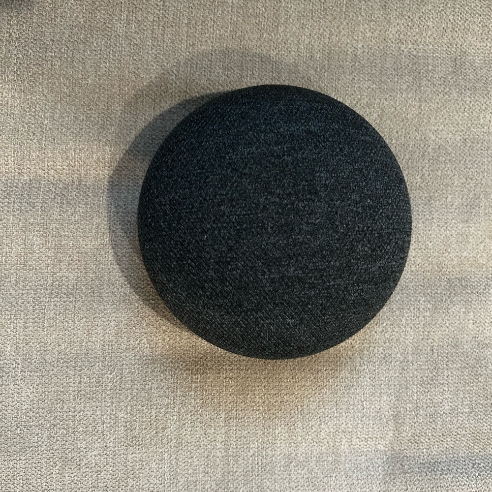 Black Google Home Speaker